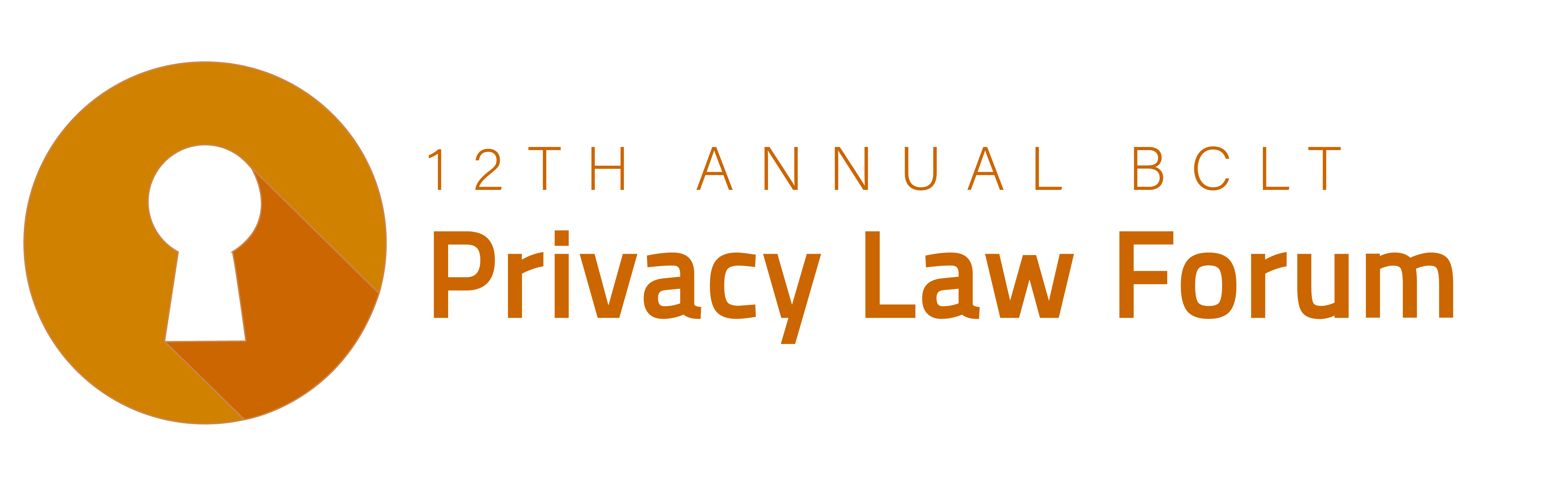 12th Privacy Law Forum logo white bg