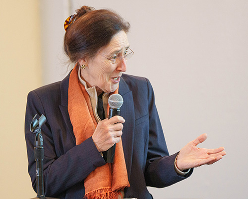Berkeley Law lecturer Carla Shapreau
