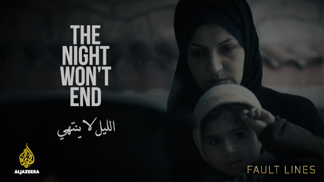 The Night Won't End documentary film poster