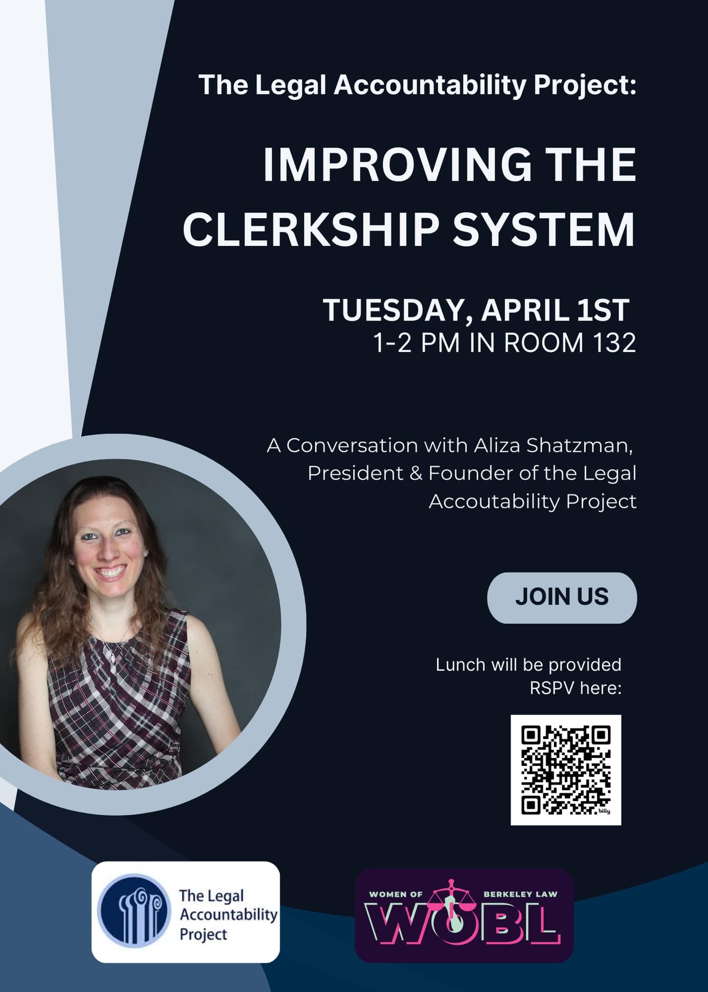 Improving the Clerkship System: A conversation with Aliza Shatzman, president and founder of the Legal Accountability Project.