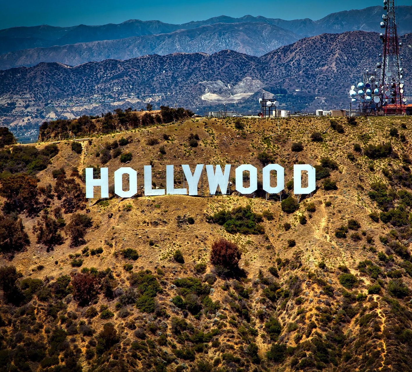Hollywood sign