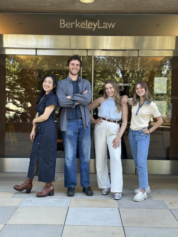 The Freedom of Information Advocates (FOIA) - co-founders: Angela Chung ’26, Alexa Chavara ’27, Kari Zimmerman ’27, and Spencer Feinstein ’26